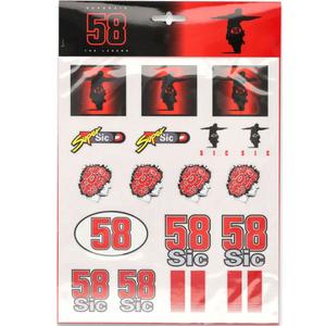 Set de autocolante Marco Simoncelli A4