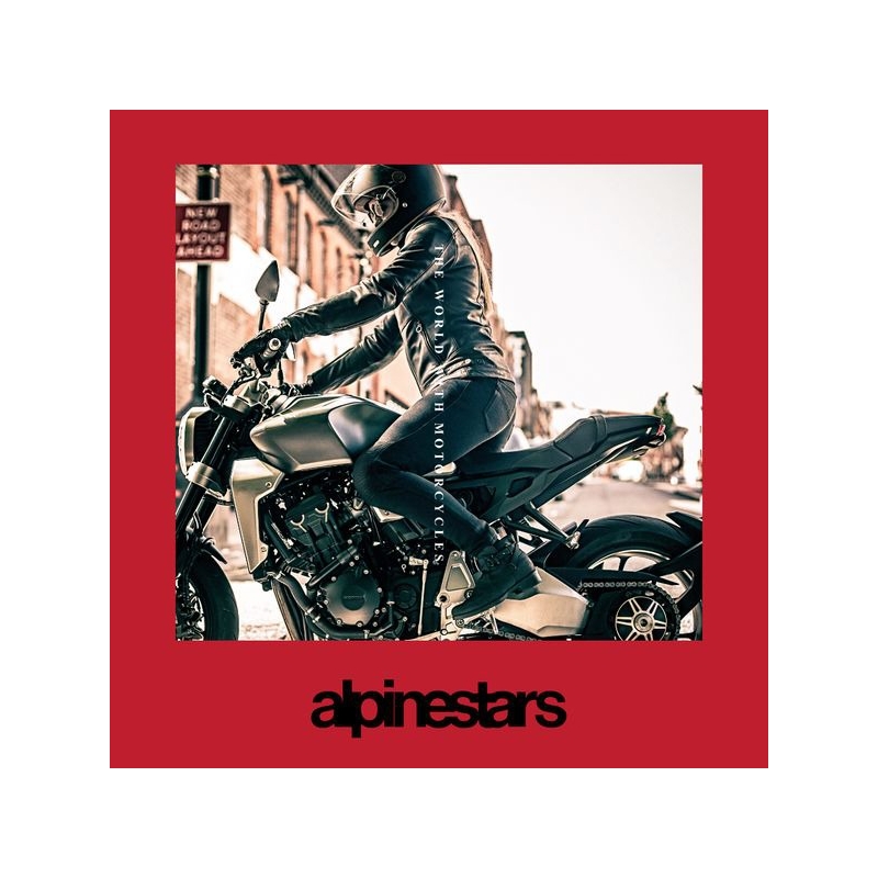 Colanți motocicletă Alpinestars Banshee pentru femei, negri