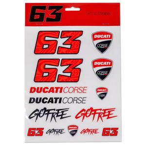 Set de stickere Francesco Bagnaia