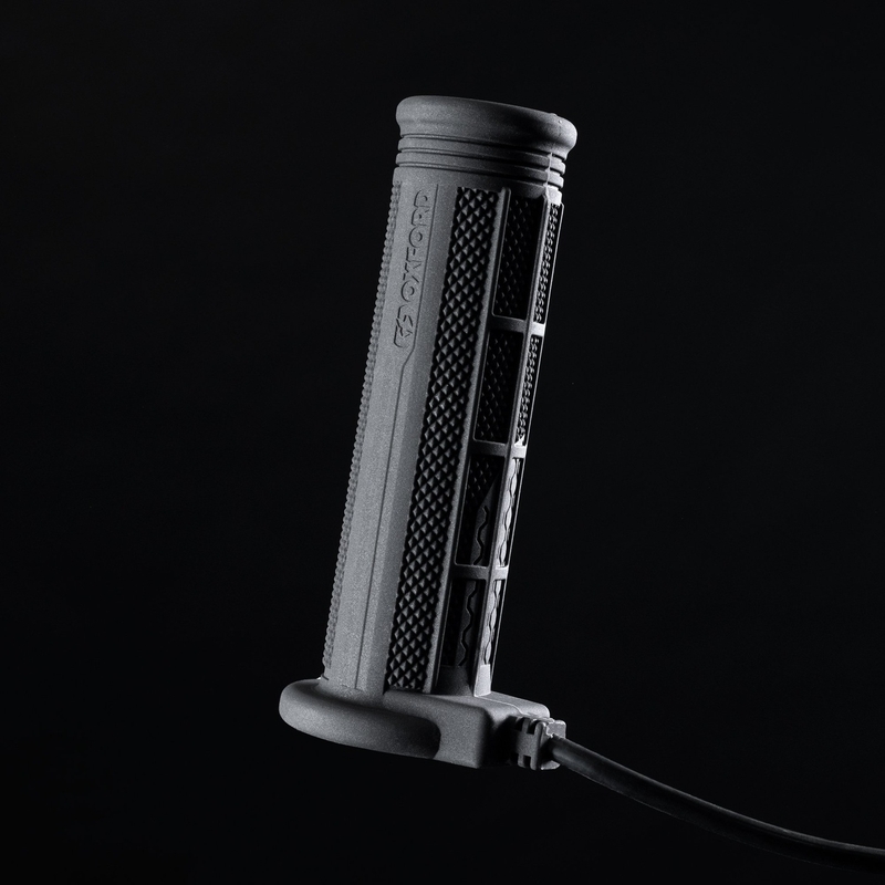 Mânere încălzite Oxford Hotgrips PRO Adventure cu comenzi integrate în mâner