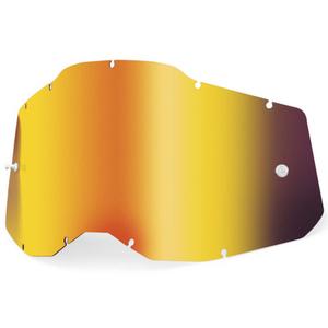 Oglindă vizieră Q-TECH Racecraft 2/Accuri 2/Strata 2 roșie (anti-aburire)