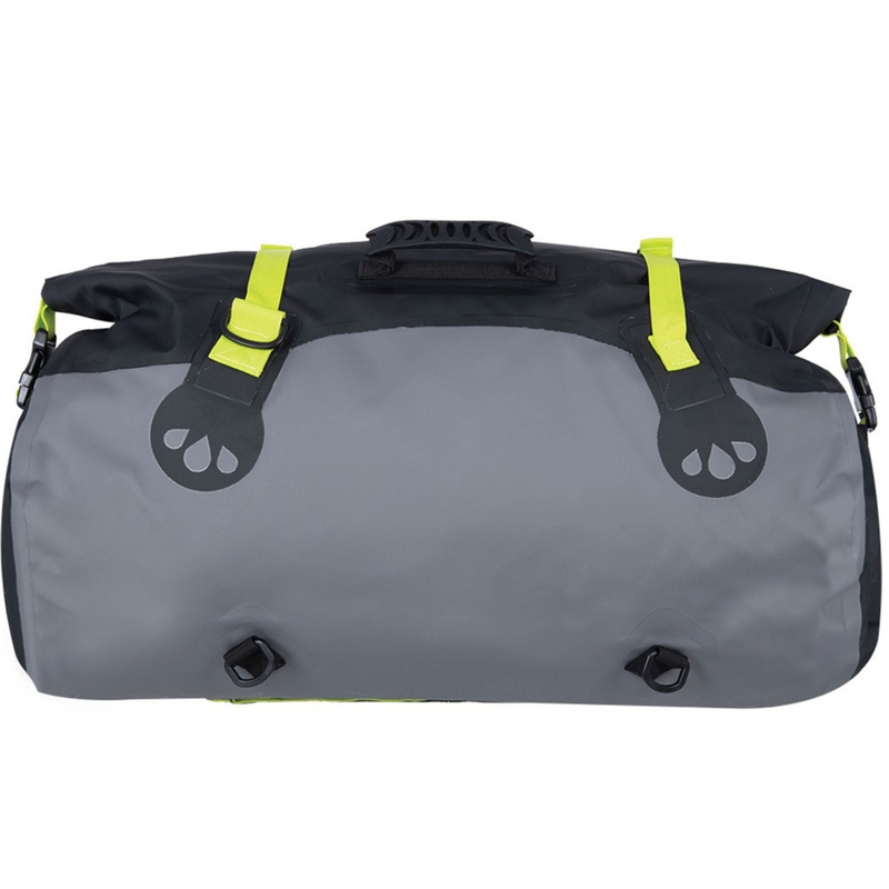 Geantă Oxford Aqua T-50 Roll Bag 50 l impermeabilă negru-gri-galben fluo