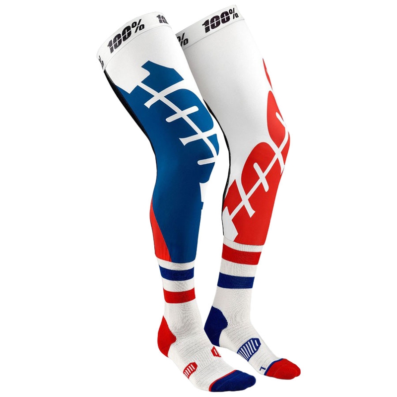 Pantofi sport 100% - USA REV alb-albastru-roșu