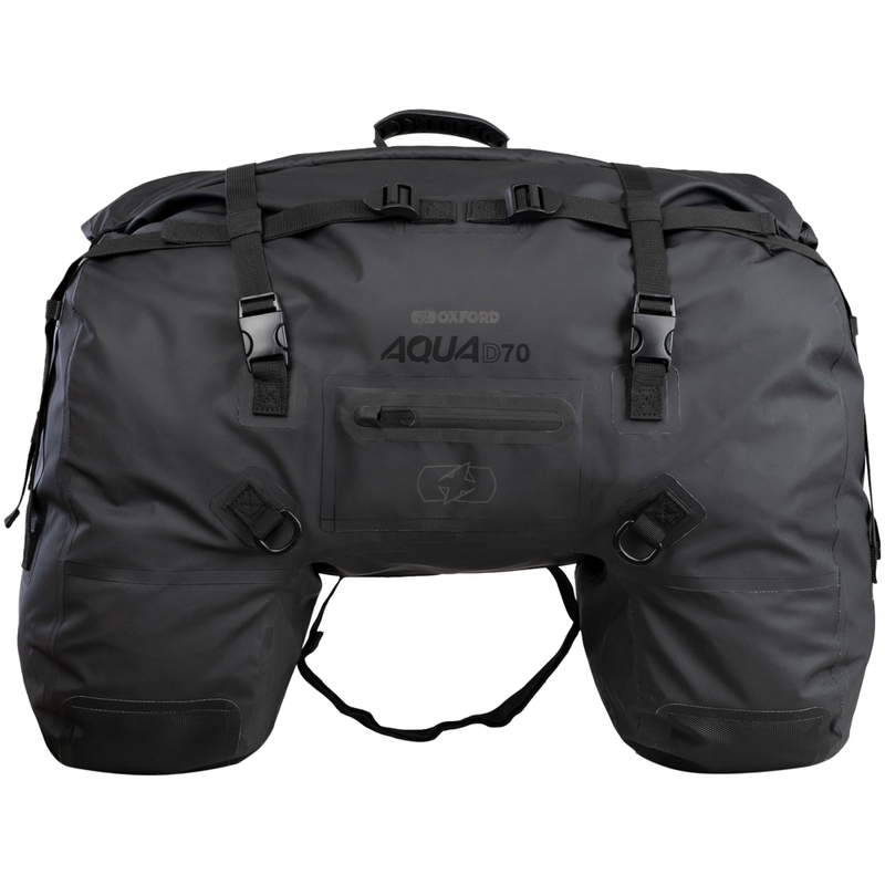Geantă de șa spate Oxford Aqua D-70 neagră