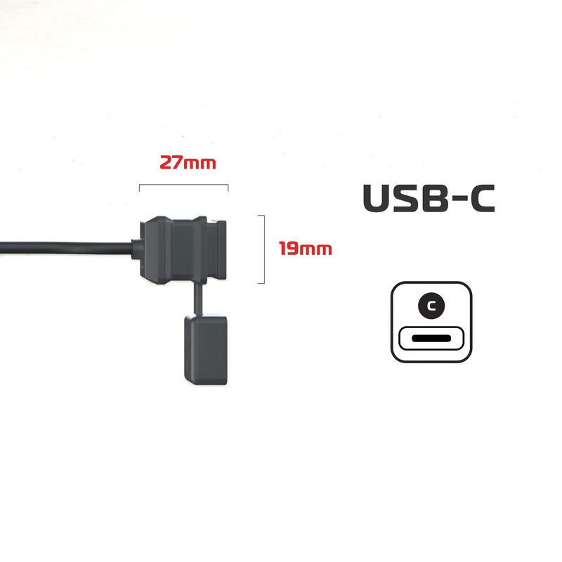 Mufă de încărcare Oxford USB-C 5V/3A