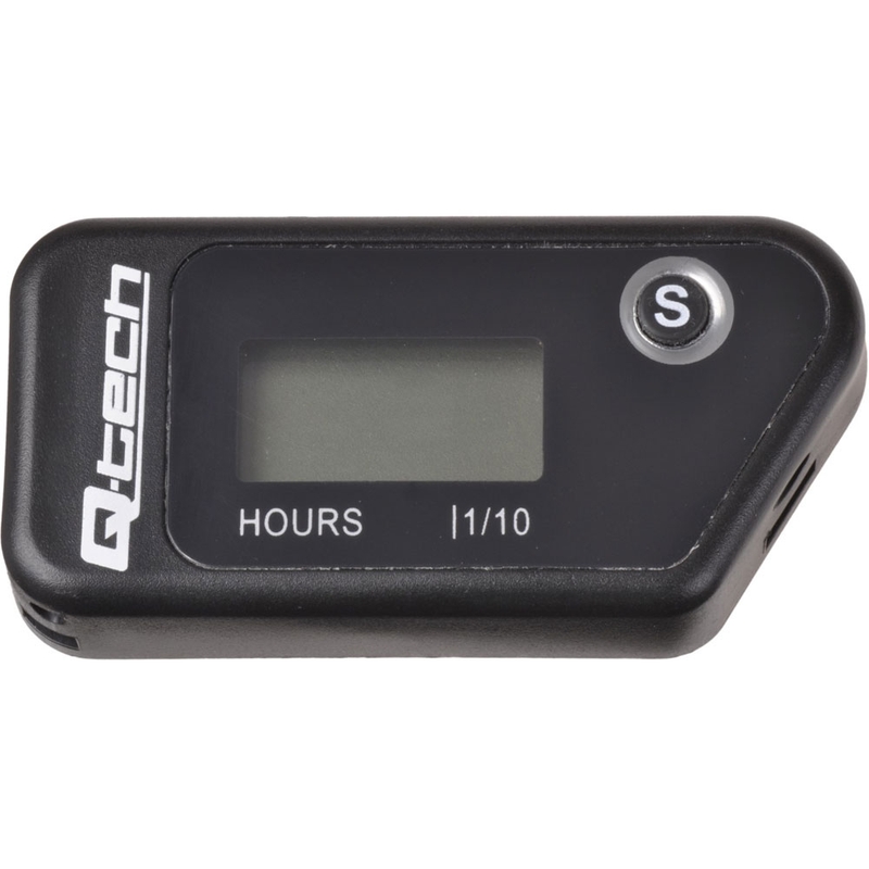Contor orar wireless cu contor resetabil Q-TECH negru