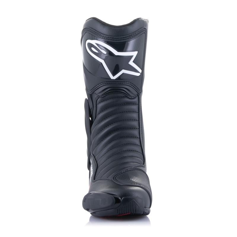 Ghete moto Alpinestars S-MX 6 negru-alb-gri-roșu