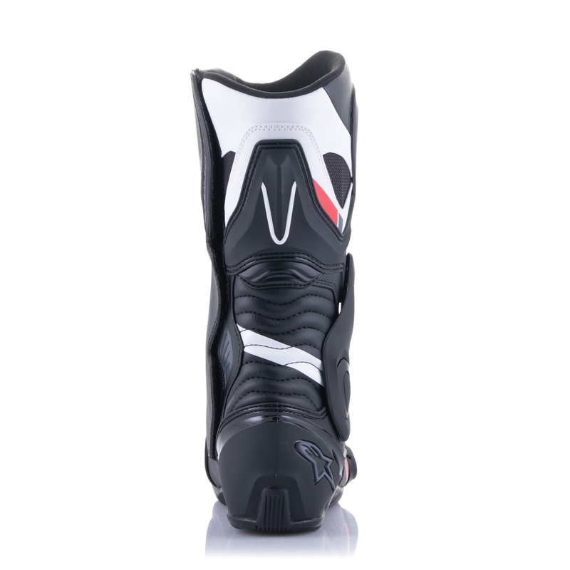 Ghete moto Alpinestars S-MX 6 negru-alb-gri-roșu