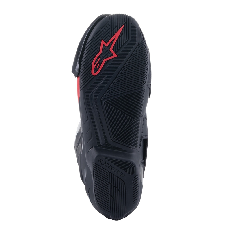Ghete moto Alpinestars S-MX 6 negru-alb-gri-roșu