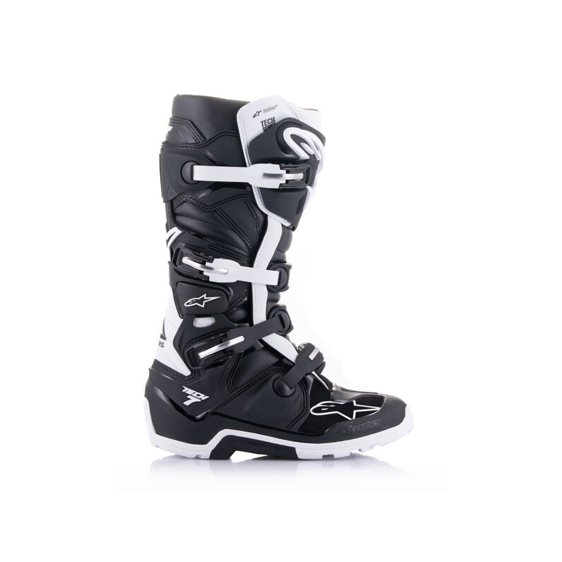 Ghete Motocicletă Alpinestars Tech 7 Enduro Drystar Negru-Alb