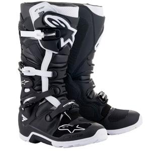 Ghete Motocicletă Alpinestars Tech 7 Enduro Drystar Negru-Alb
