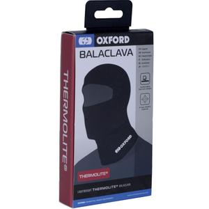 Glugă pentru motocicletă Oxford Balaclava Thermolite® neagră