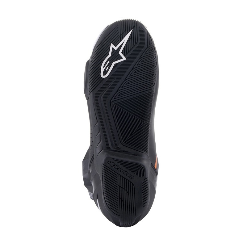 Ghete moto Alpinestars SP-2 negru-alb-roșu fluo
