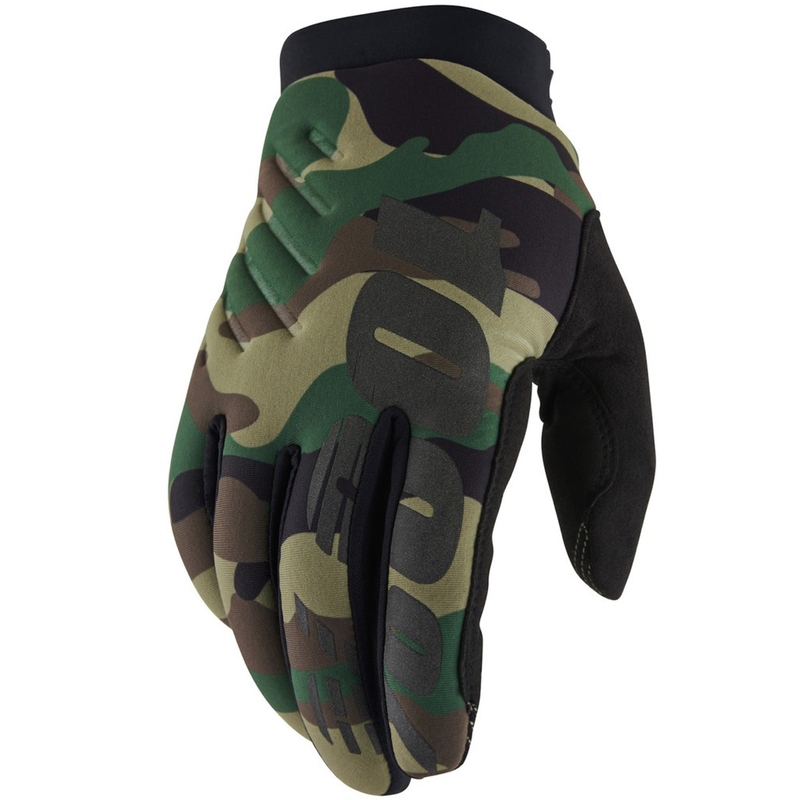 Mănuși motocross 100% - USA BRISKER negru-camo