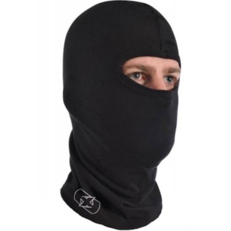 Glugă motocicletă Oxford Balaclava Deluxe lână Merino neagră