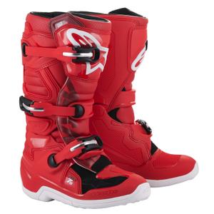 Ghete moto pentru copii Alpinestars Tech 7 S, roșii