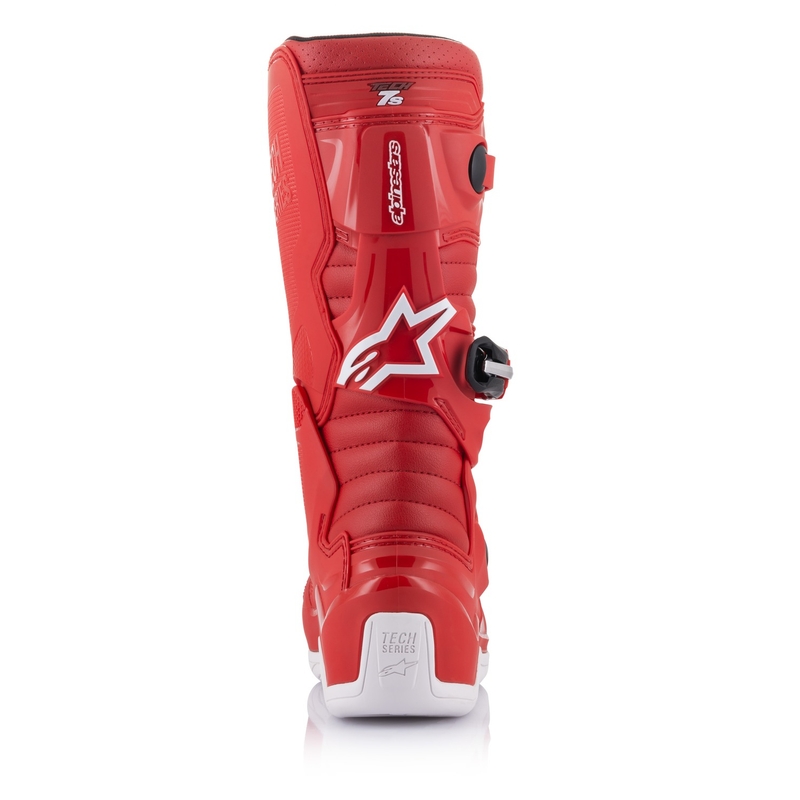 Ghete moto pentru copii Alpinestars Tech 7 S, roșii