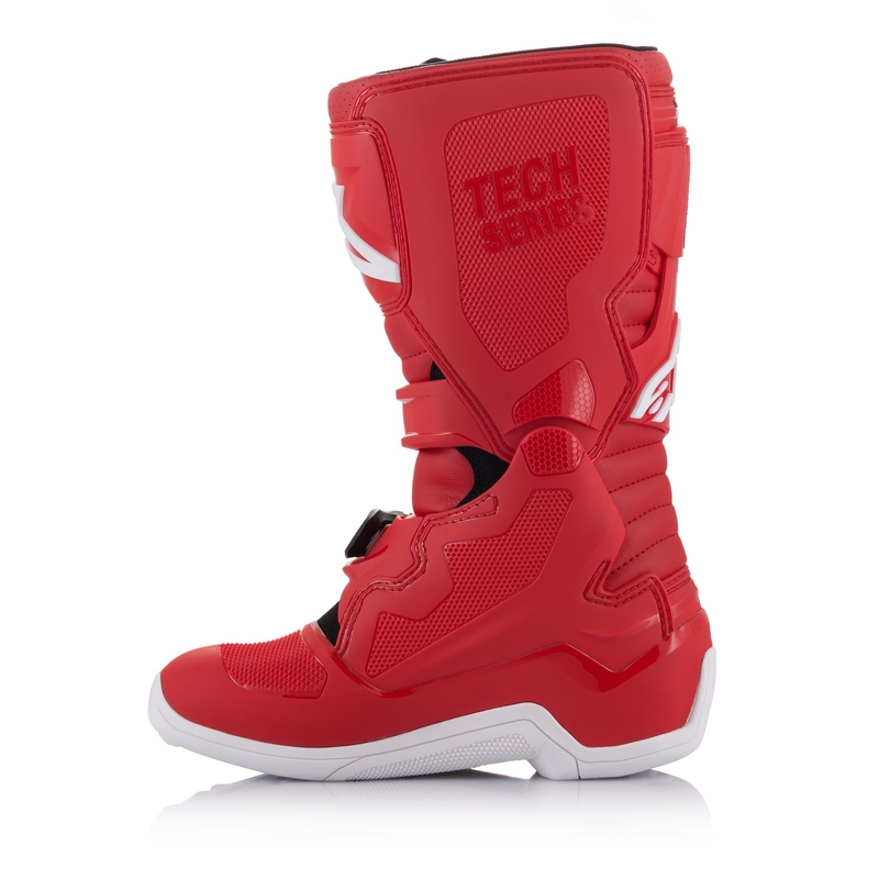 Ghete moto pentru copii Alpinestars Tech 7 S, roșii