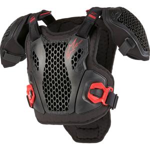Protecție piept Alpinestars Bionic Action Youth negru-roșu
