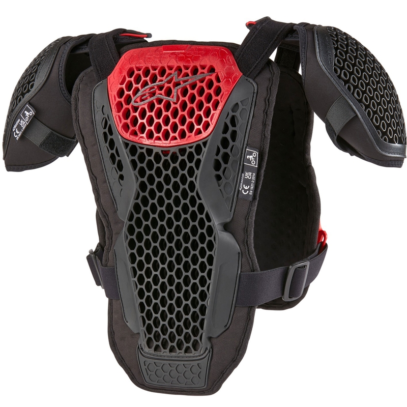Protecție piept Alpinestars Bionic Action Youth negru-roșu
