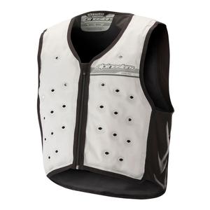 Vestă de răcire Alpinestars alb-negru