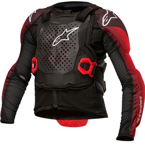 Protecție de corp Alpinestars Bionic Tech Youth negru-alb-roșu
