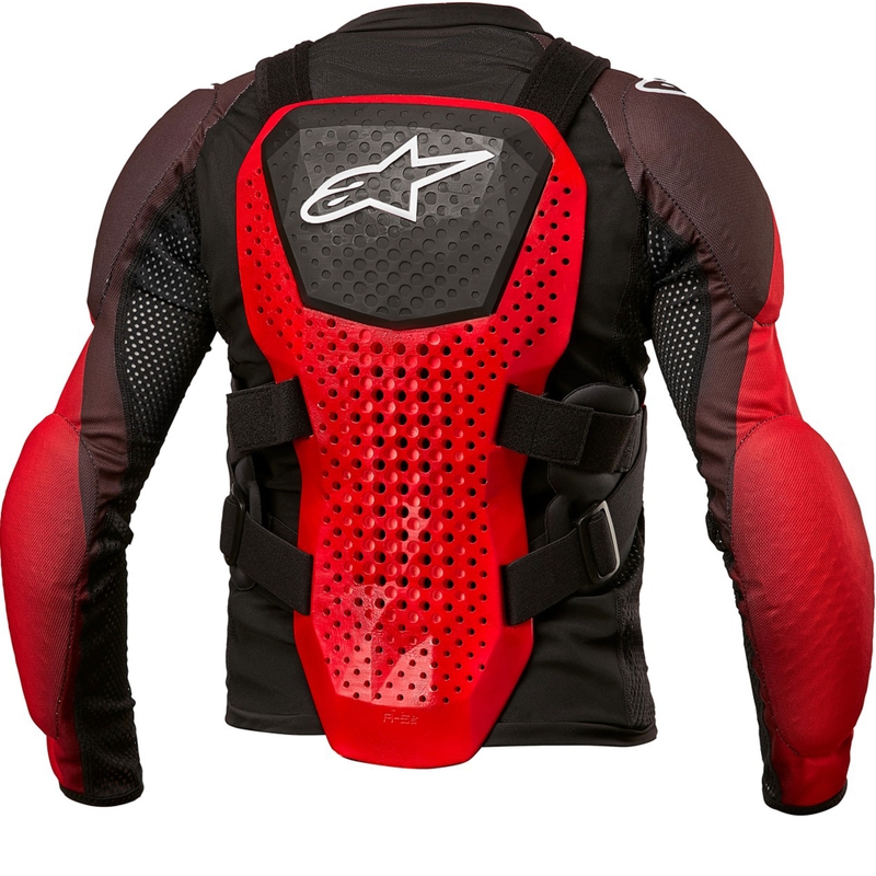 Protecție de corp Alpinestars Bionic Tech Youth negru-alb-roșu