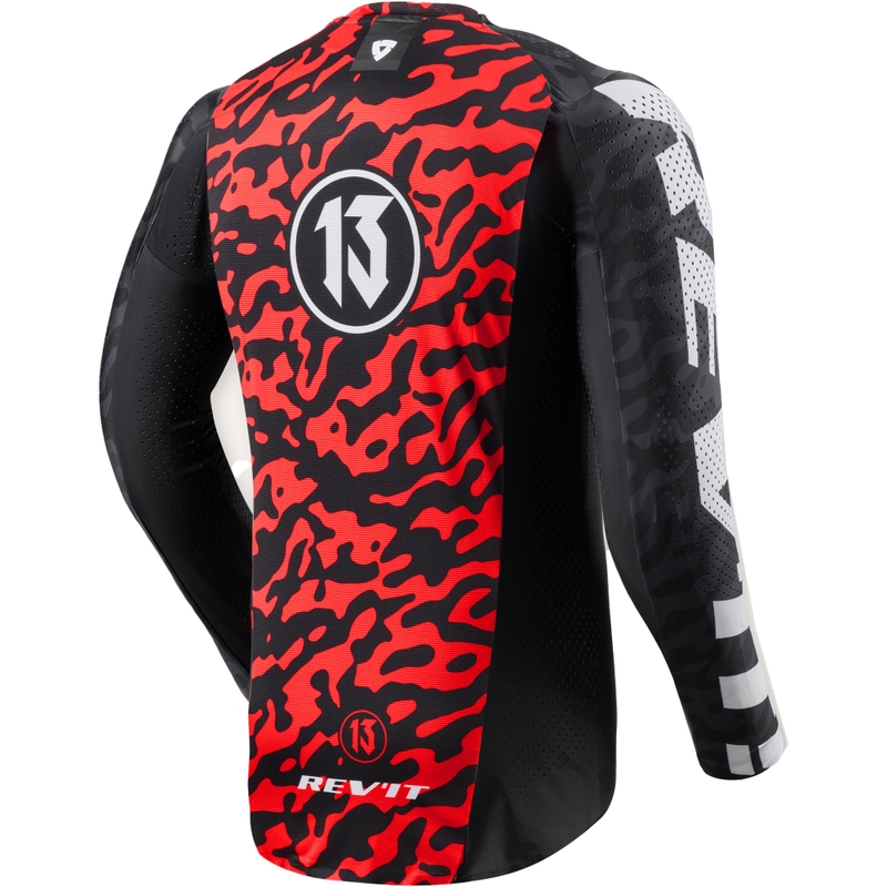 Tricou motocross Revit Thirteen negru