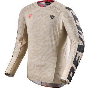 Tricou motocross Revit Thirteen nisipos