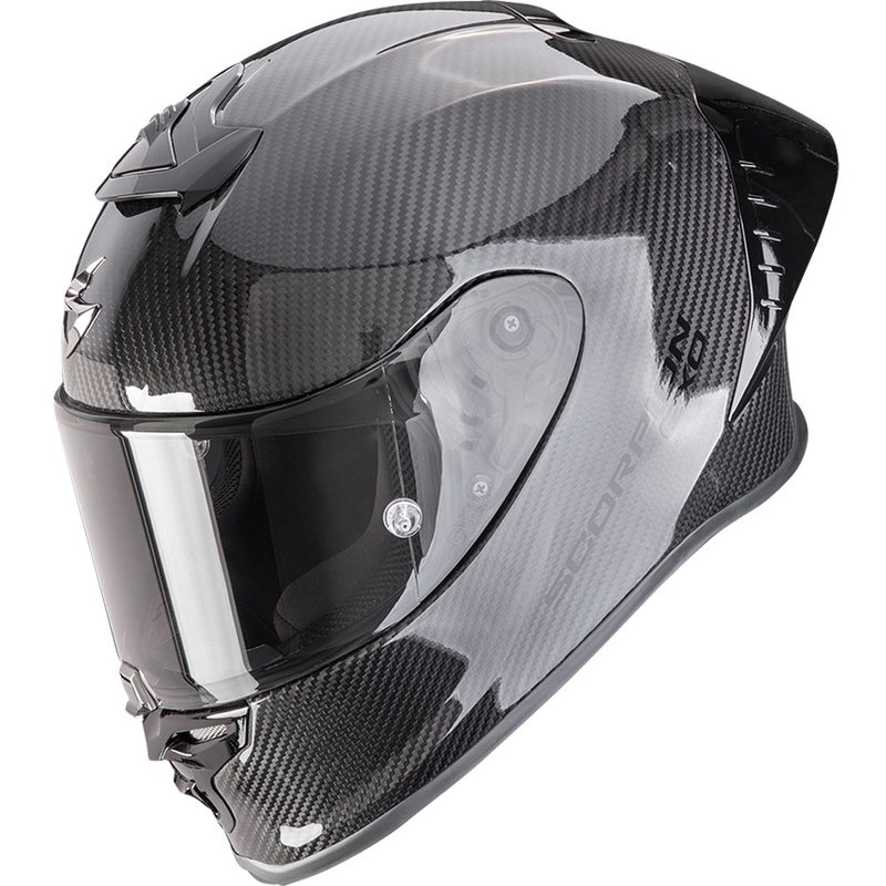 Cască integrală Scorpion EXO-R1 EVO II Carbon Air Solid, neagră