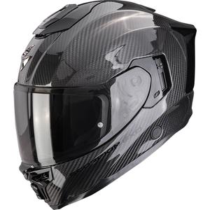 Cască integrală Scorpion EXO-1500 Carbon Air Solid, neagră