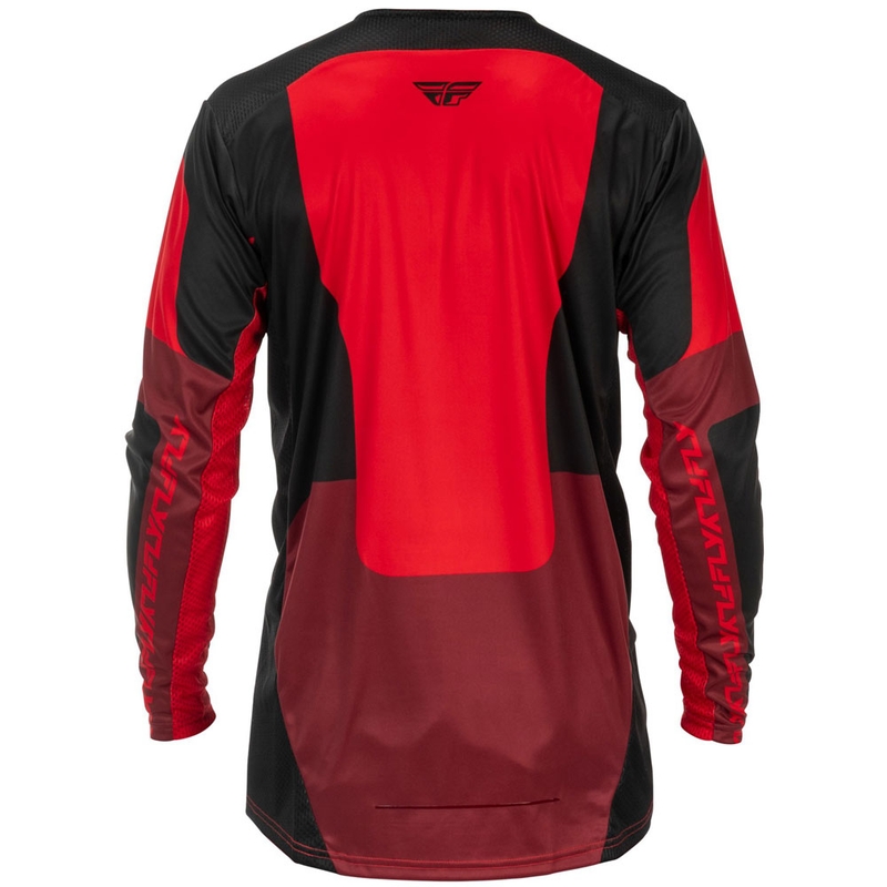 Tricou motocross FLY Racing Lite negru-roșu II