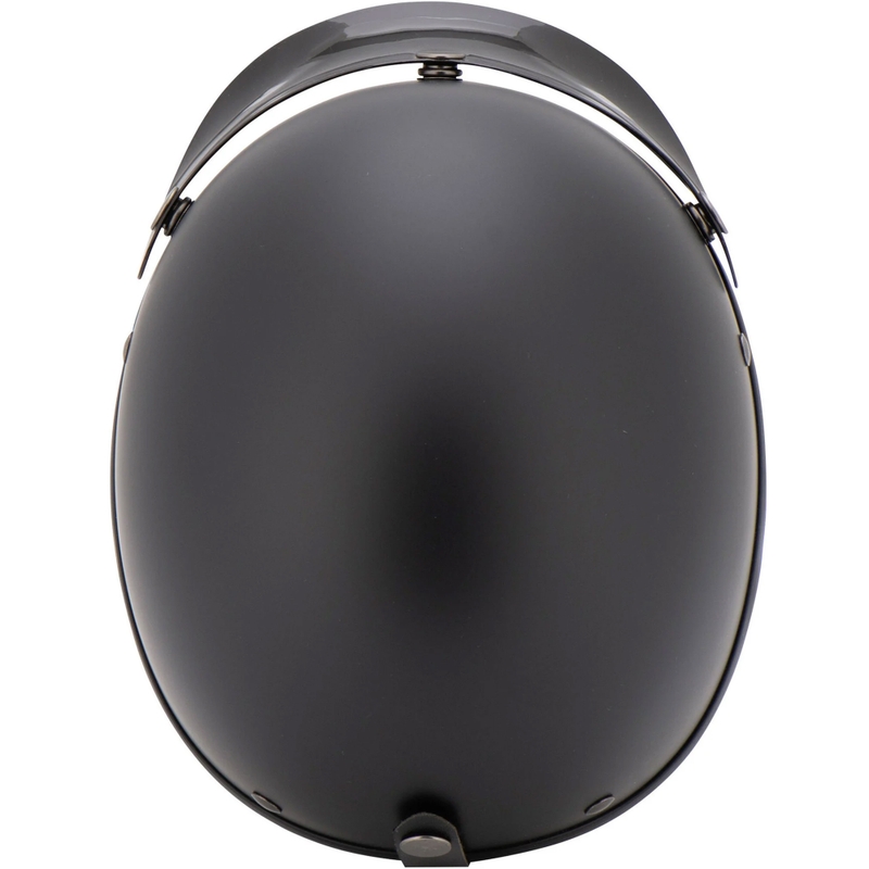 Cască de motocicletă Louis Braincap neagră
