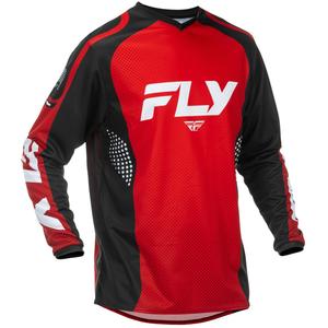 Tricou motocross FLY Racing F-16 roșu-negru-alb