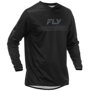Tricou motocross FLY Racing UNIVERSAL negru-alb II