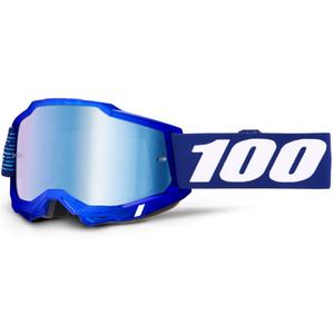 Ochelari motocross 100% Accuri 2 2028 cu plexiglas albastru