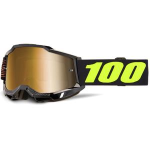 Ochelari motocross 100% Accuri 2 FAIRBANKS cu plexiglas auriu