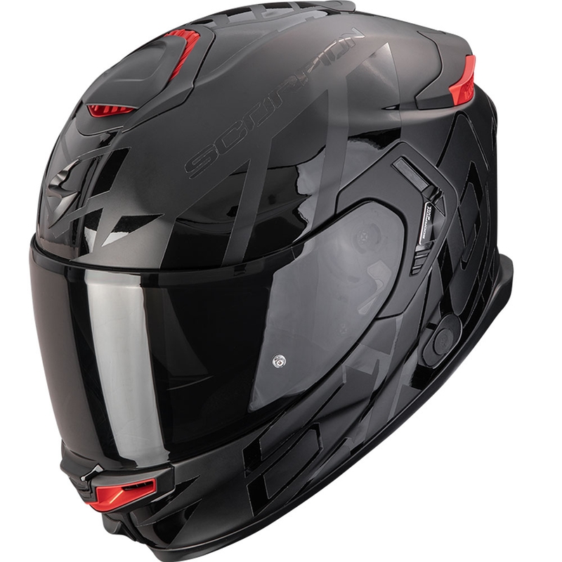 Cască integrală pentru motocicletă Scorpion EXO-GT SP Air Noble, negru mat-negru