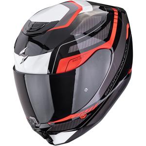 Cască integrală pentru motocicletă Scorpion EXO-391 Leo negru-roșu