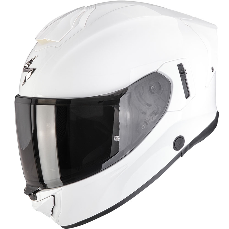 Cască integrală pentru motocicletă Scorpion EXO-530 Air Solid, albă