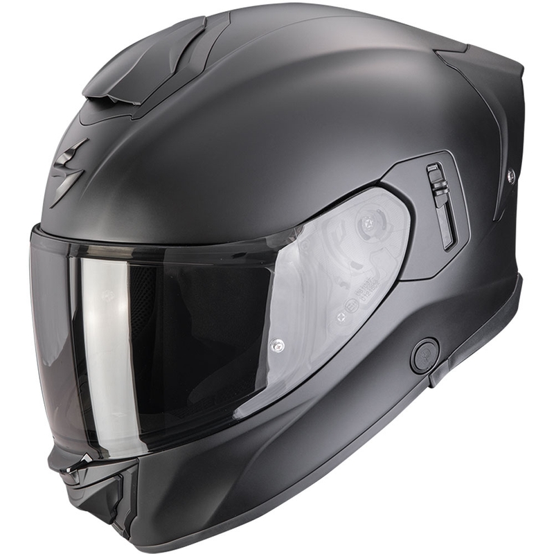 Cască integrală pentru motocicletă Scorpion EXO-530 Air Solid, neagră mată