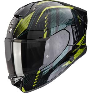Cască integrală pentru motocicletă Scorpion EXO-530 Air Theras negru-verde