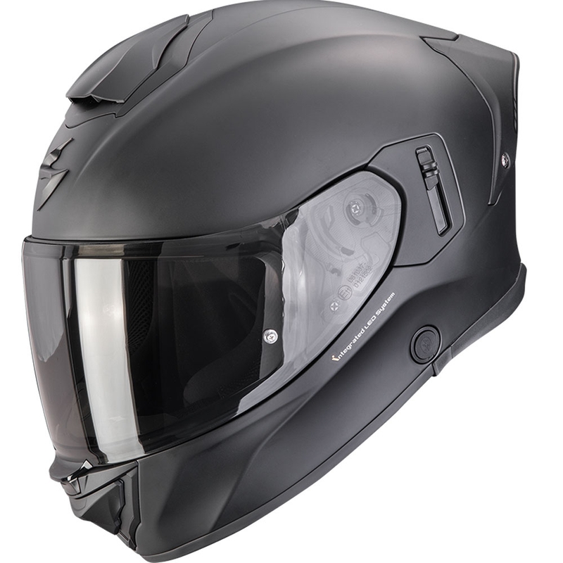 Cască integrală pentru motocicletă Scorpion EXO-530 i Air, neagră mată