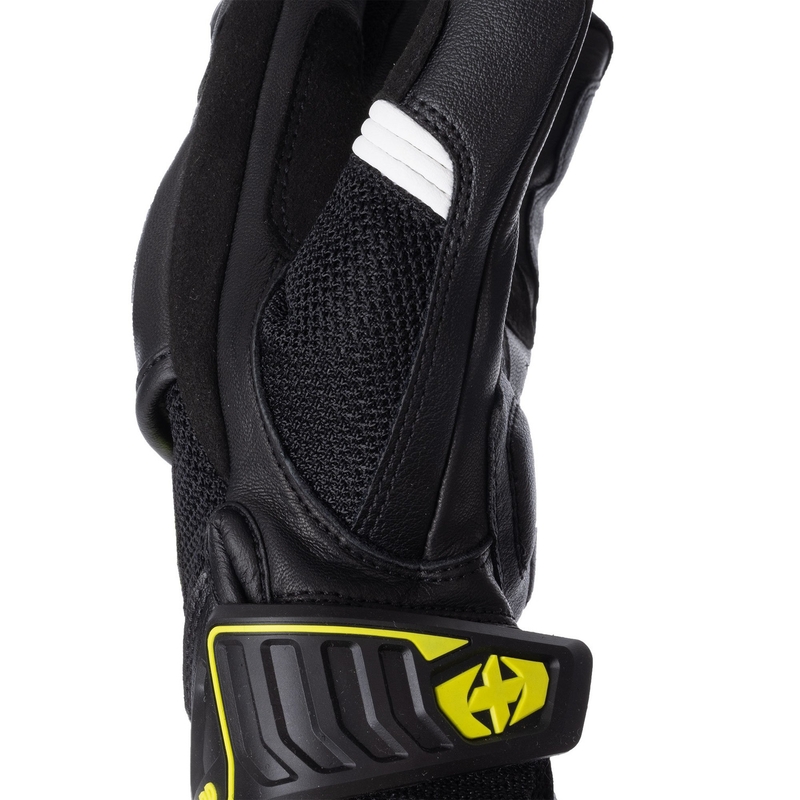 Mănuși de motocicletă Oxford RP-4S 3.0 negru-alb-galben