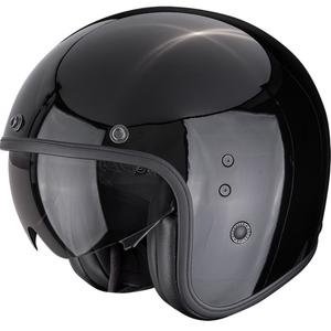 Cască de motocicletă Scorpion Belfast EVO Solid Open Face, neagră