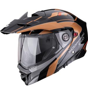 Cască de motocicletă enduro Scorpion ADX-2 Kamps negru-cupru