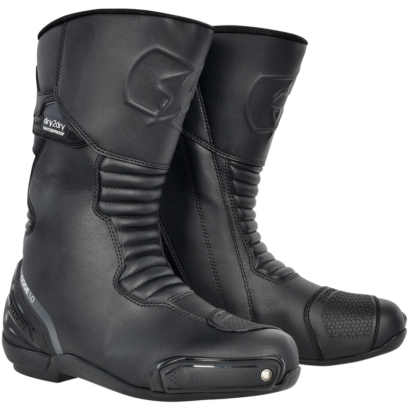 Ghete Motocicletă Oxford Code 1.0 D2D Negre