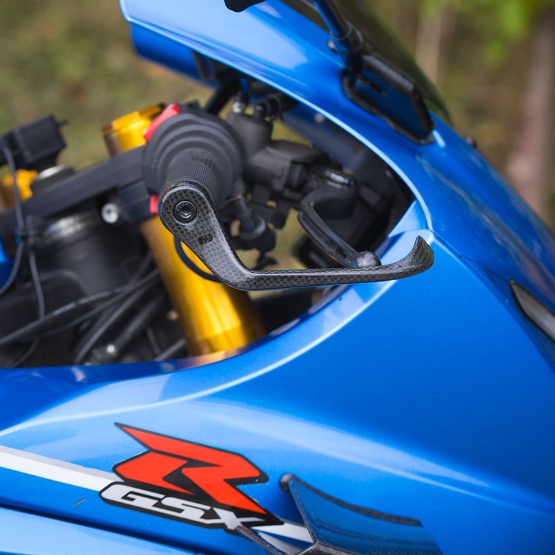 Apărătoare de manetă Oxford Carbon, carbon lucios