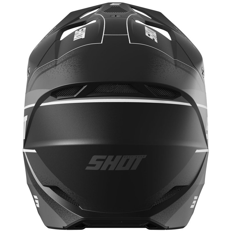 Cască motocross Shot Furious Dust negru mat