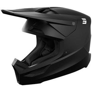 Cască motocross Shot Furious Solid negru mat
